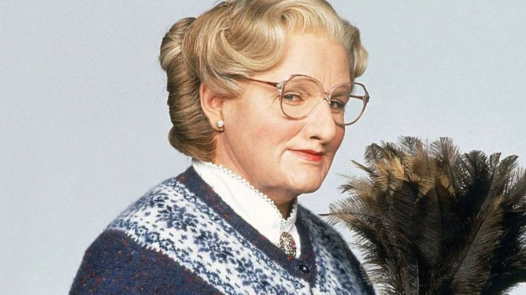 Robin Williams in Mrs Doubtfire