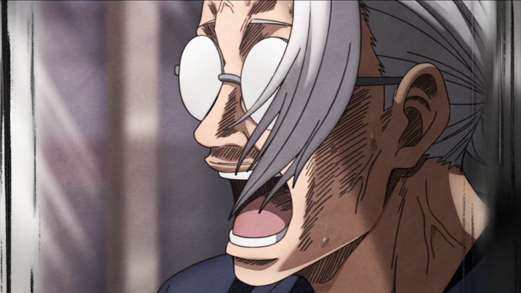 Sakamoto Days Taro with a shocked look on his face