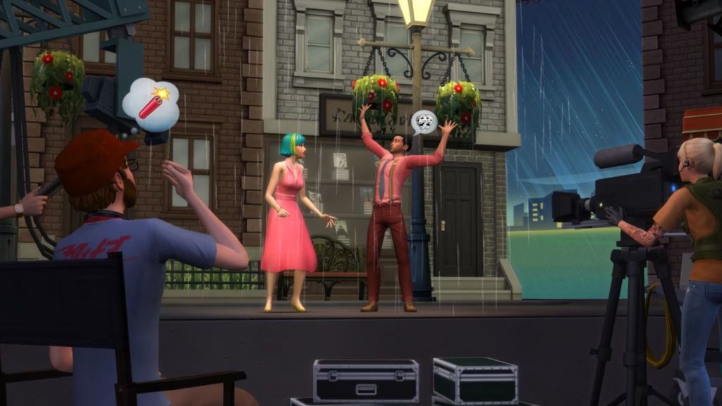 Carrera actoral en Los Sims 4