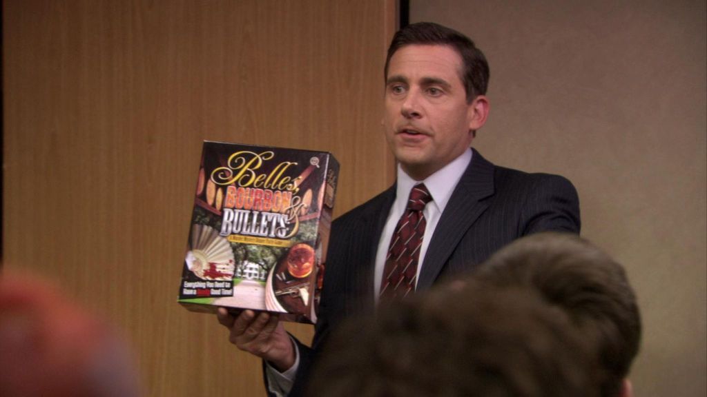 Steve Carell as Michael Scott in The Office Season 6, Episode 10, Murder