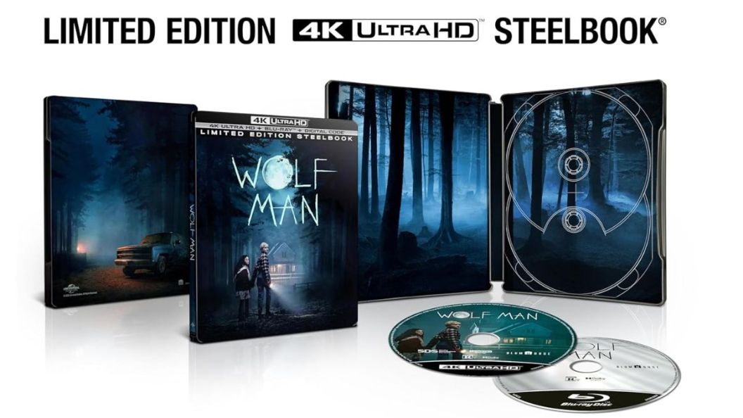 Wolf Man 4K UHD Bluray Steelbook Now Available for PreOrder The Flagship Eclipse