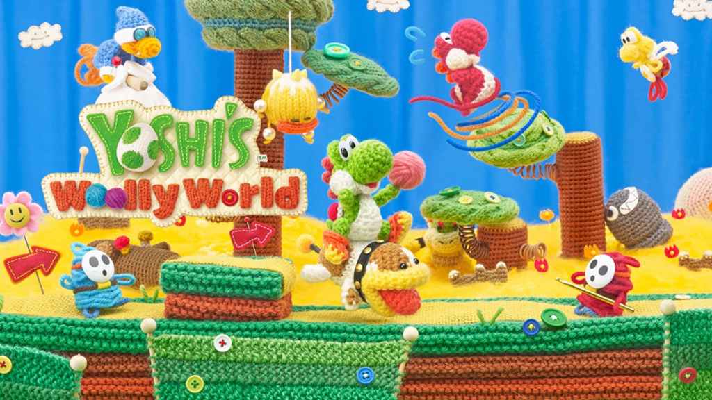 Yoshi's Woolly World.