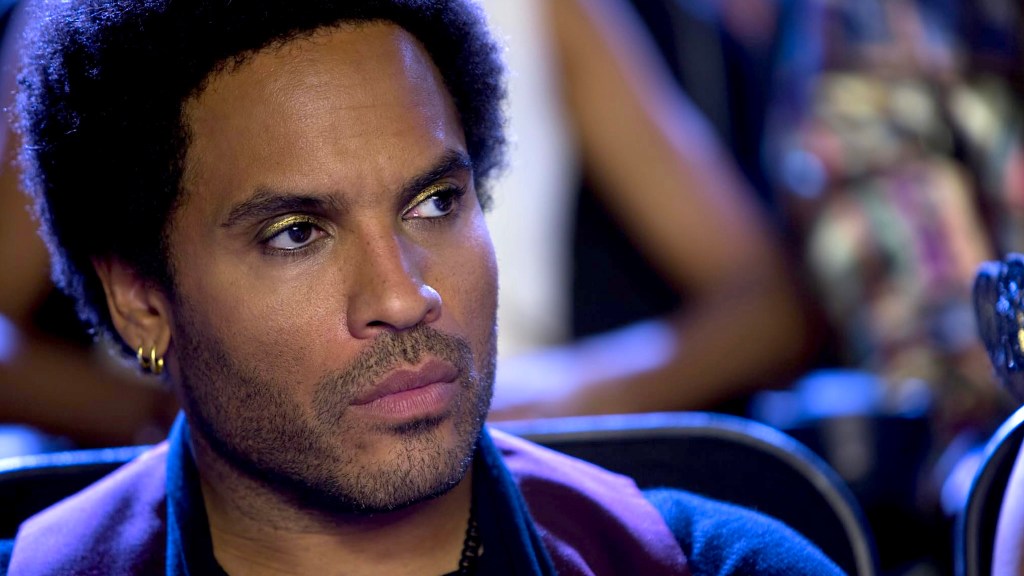 Lenny Kravitz as Cinna in The Hunger Games: Catching Fire