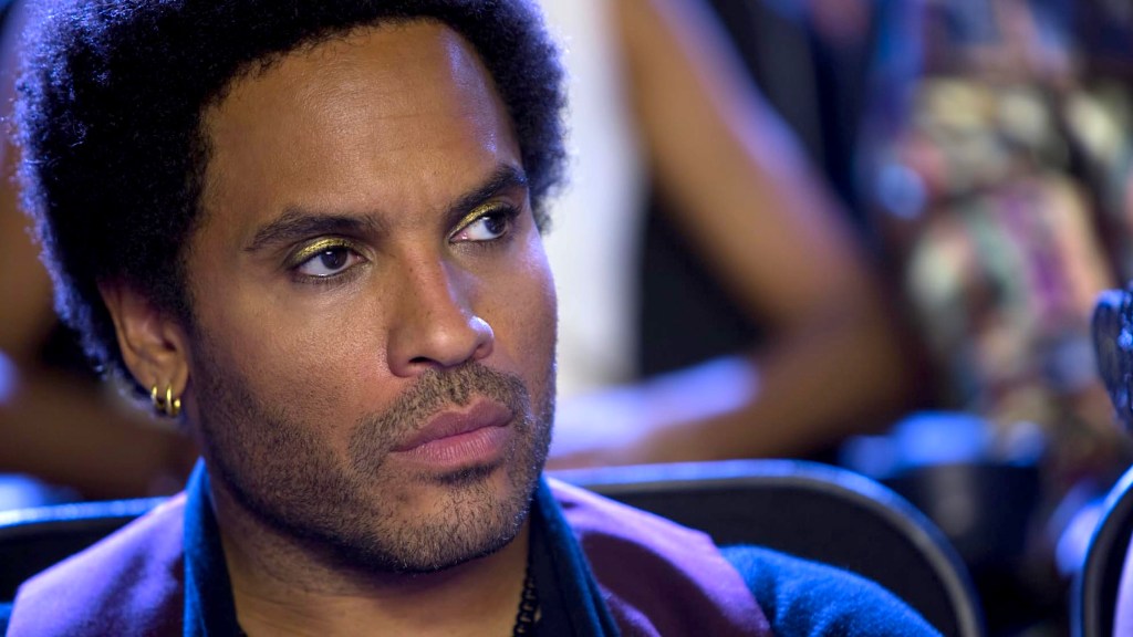 Lenny Kravitz como Cinna en los Juegos del Hambre: Catching Fire