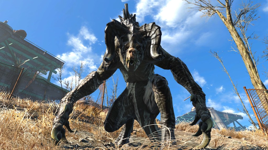 Deathclaw in Fallout 4.