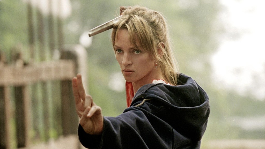 Uma Thurman como un Bill Casado en Kill: Volumen 2