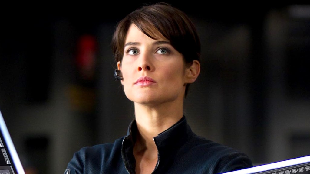 Cobie Smulders como Maria Hill en The Avengers