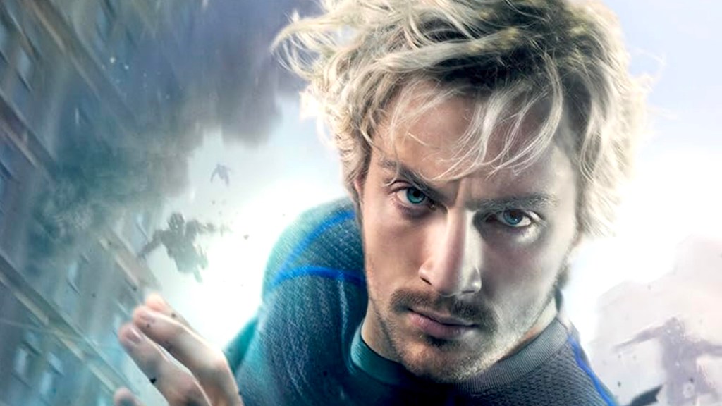 Aaron Taylor-Johnson Like Quicksilver en Avengers: Age of Ultron