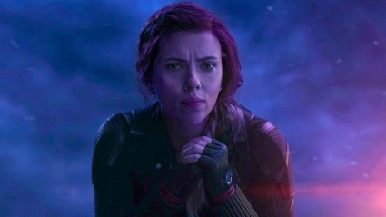 Scarlett Johansson as Natasha Romanoff in Avengers: Endgame