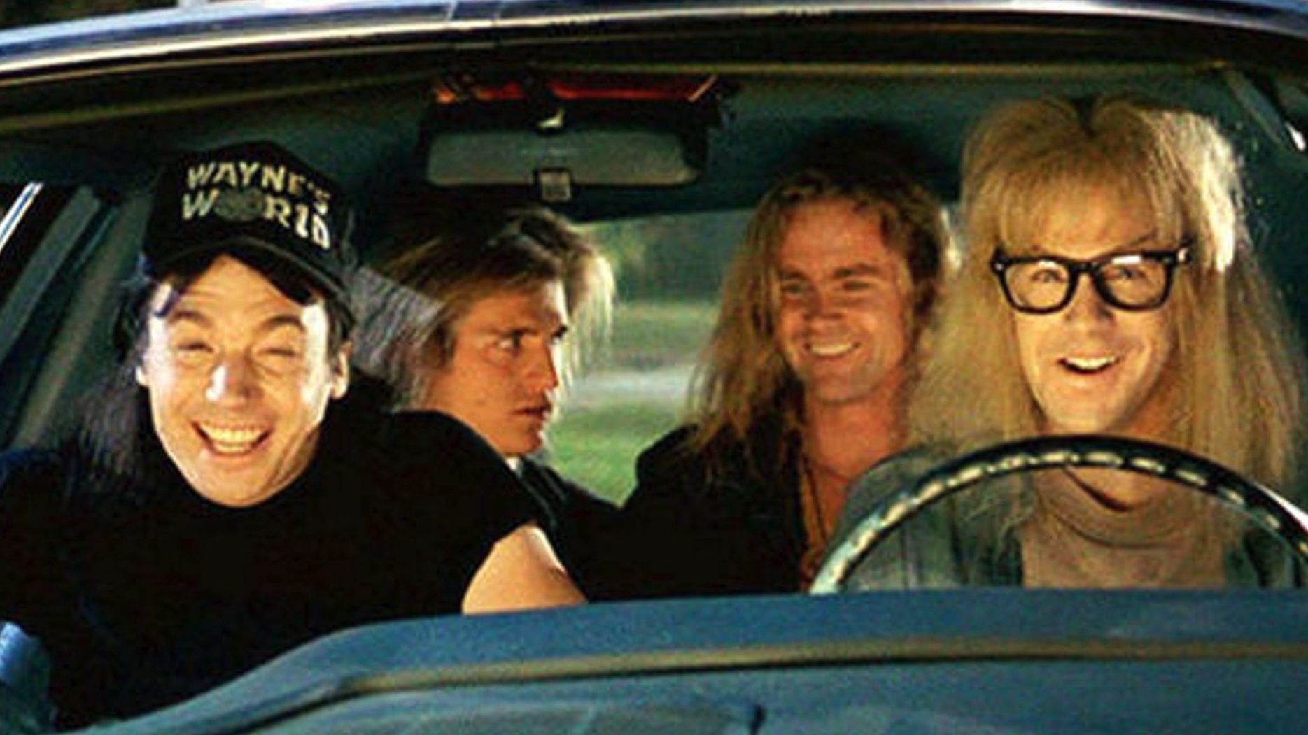 Wayne (Mike Myers) and Garth (Dana Carvey) in Wayne's World 