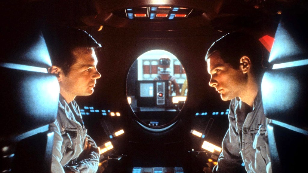 Keir Dullea and Gary Lockwood in 2001: A Space Odyssey