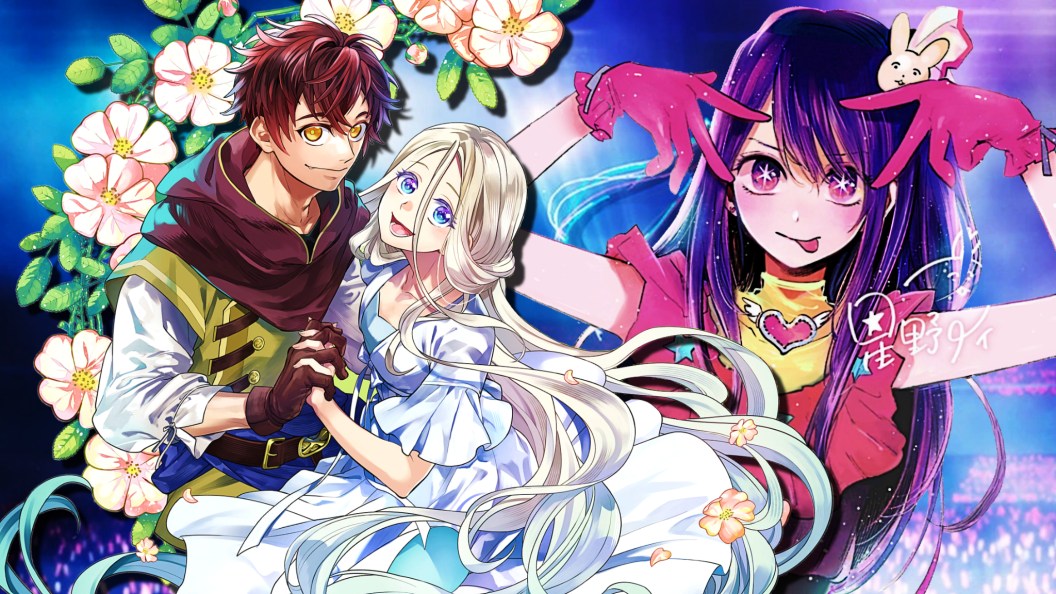 Ai from Oshi no Ko with the main leads of Maerchen Crown
