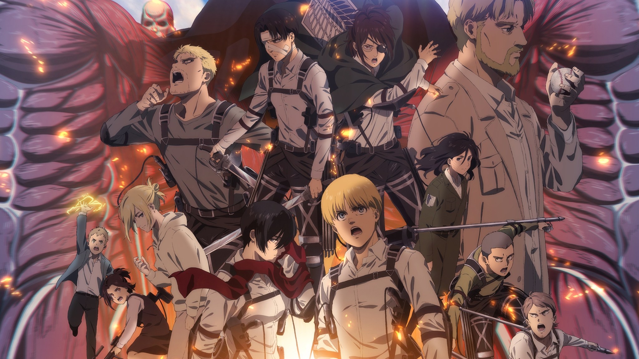 Attack on Titan: The Last Attack English Dub's Bryce Papenbrook & Trina