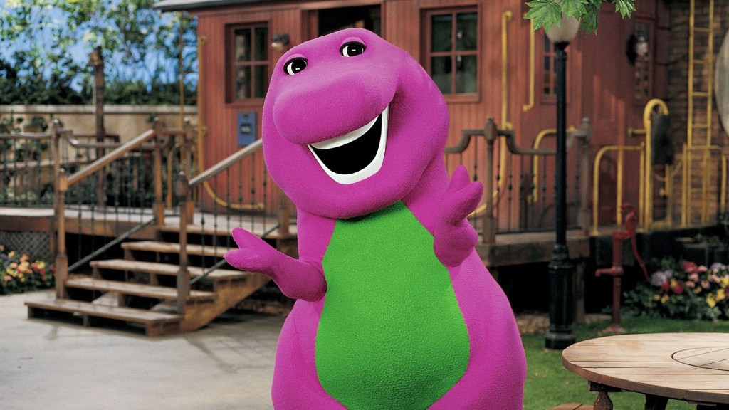 Barney the Dinosaur on Barney and Friends