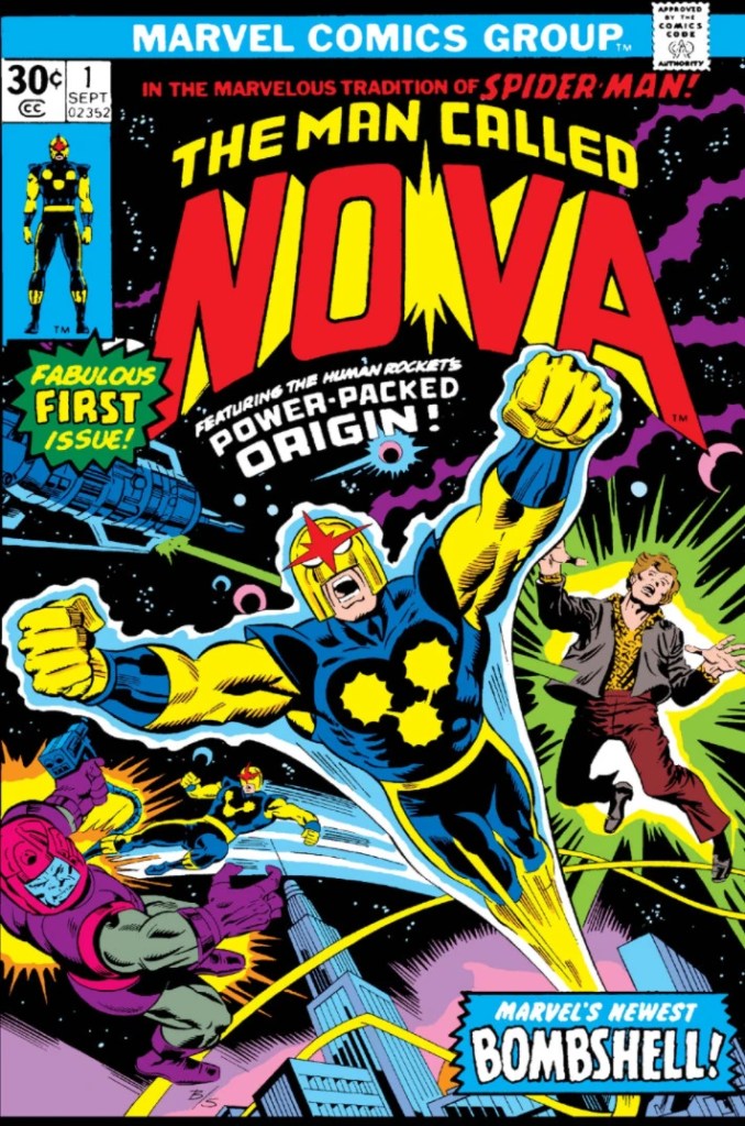 Cover of Marvel Comics' Nova Vol 1 #1