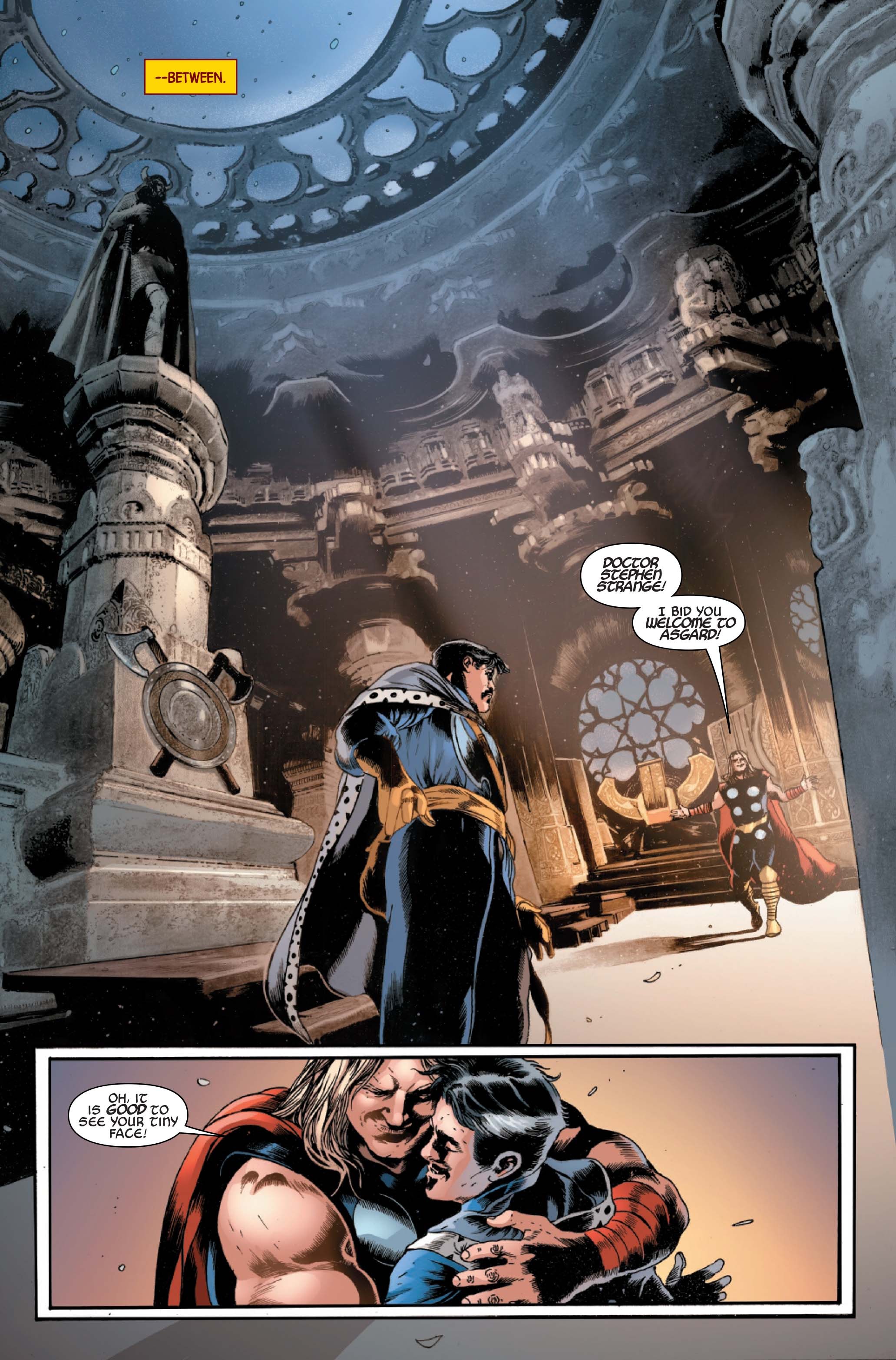 Strange Thor Doctor Strange Moves to Thor's Home to Become Asgard's New Sorcerer ...