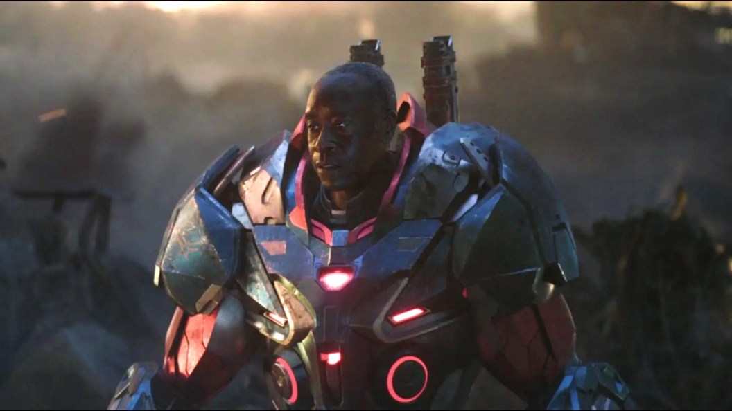 Don Cheadle in Avengers Endgame