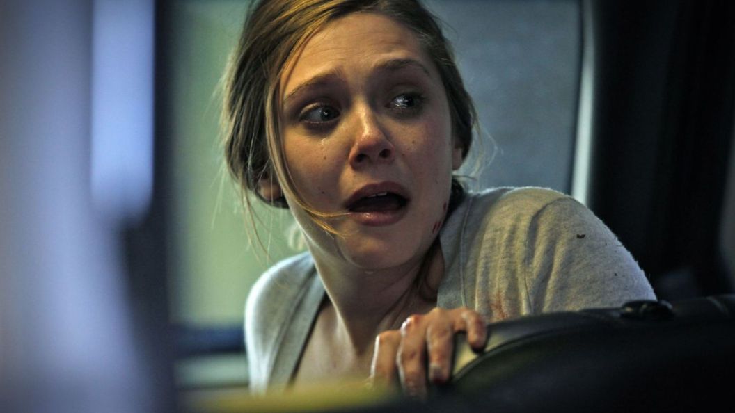 Elizabeth Olsen scared in Silent House