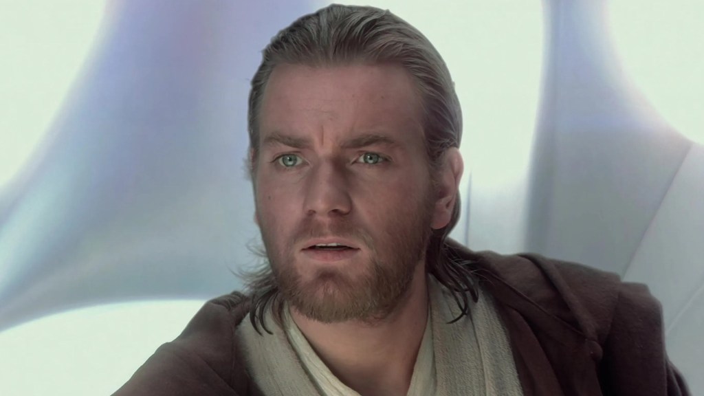 Ewan McGregor as Obi-Wan in Attack of the Clones