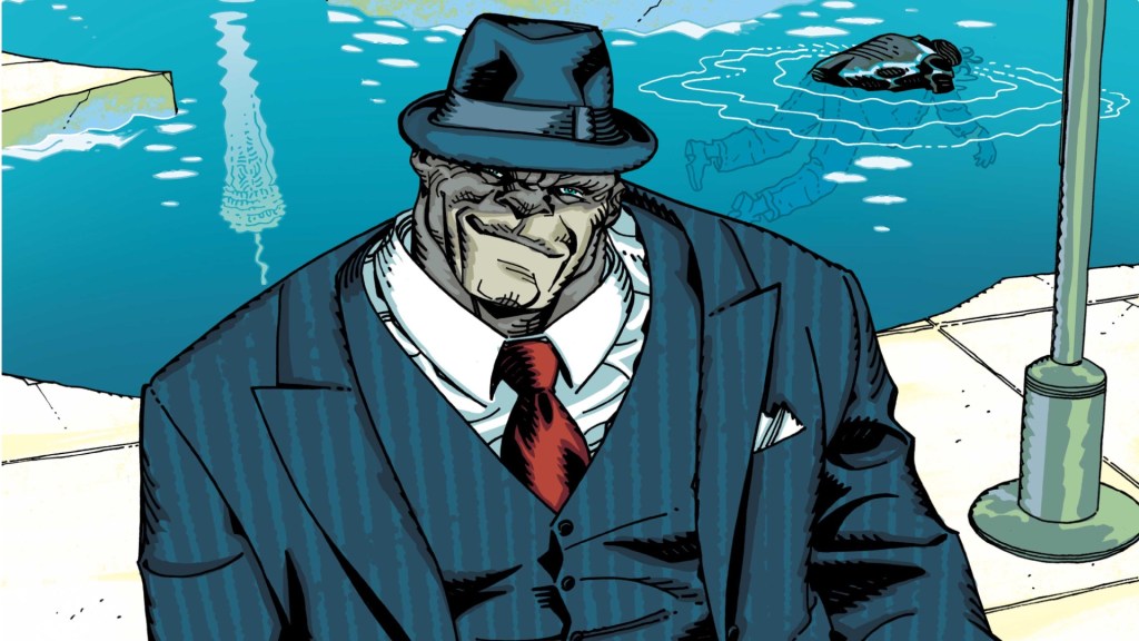 Joe Fixit in his suit during the years of the Grey Hulk