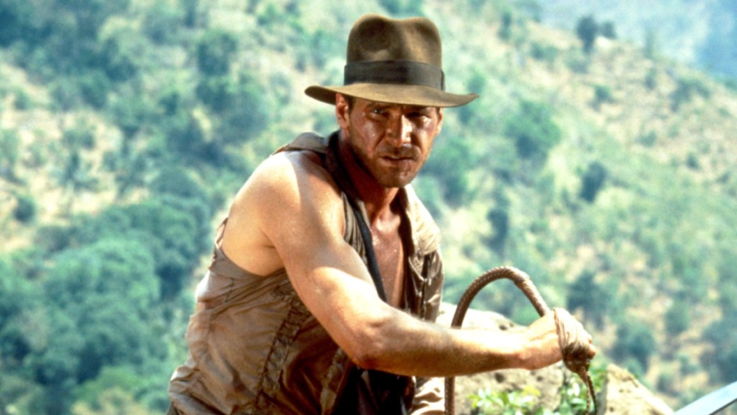 Harrison Ford in Indiana Jones and the Temple of Doom