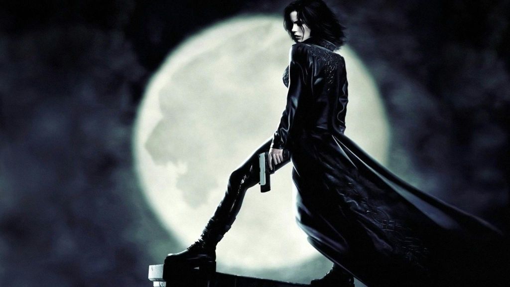 Kate Beckinsale as Selene in Underworld