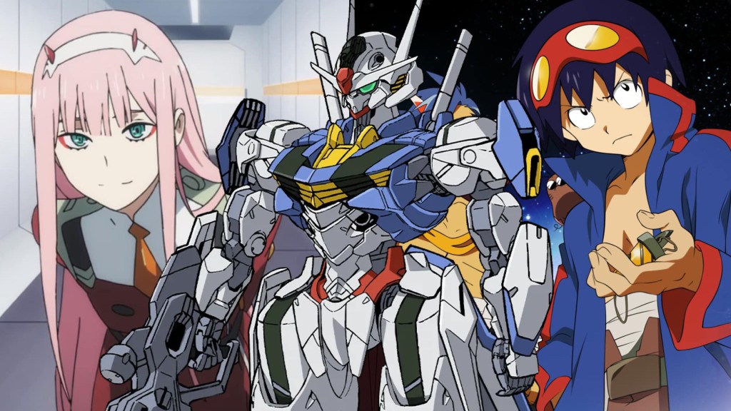 Mecha anime like gundam