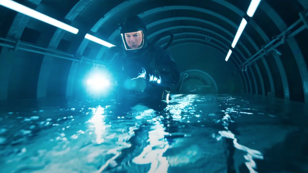 Mission Impossible Final Reckoning Tom Cruise underwater stunt