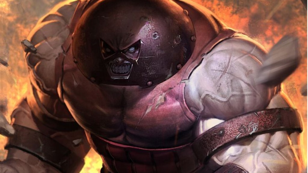 Juggernaut looking ready for trouble in his original costume