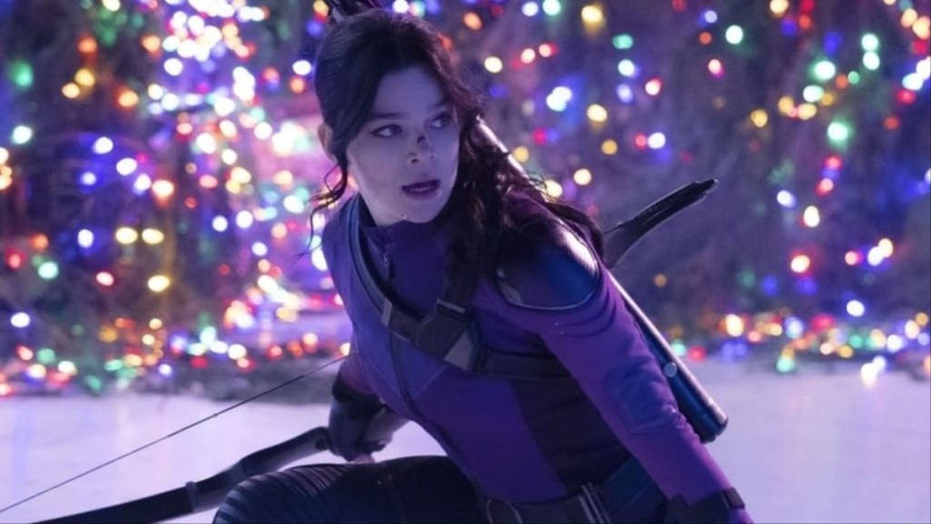 Hailee Steinfield's Kate Bishop as Hawkeye from Hawkeye