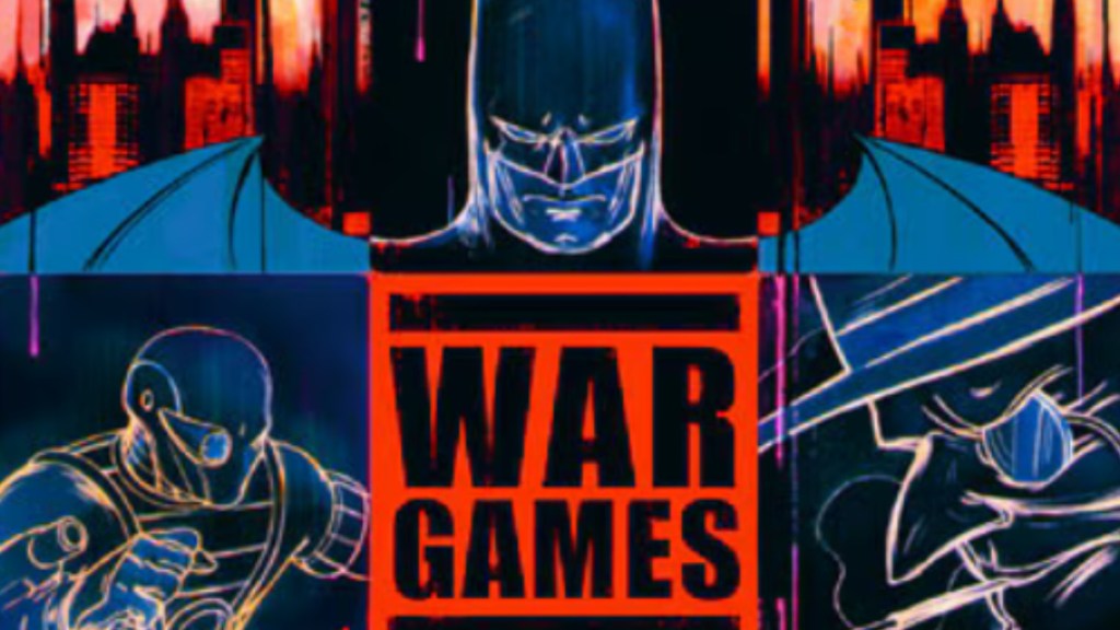 Batman on the cover to Batman War Games