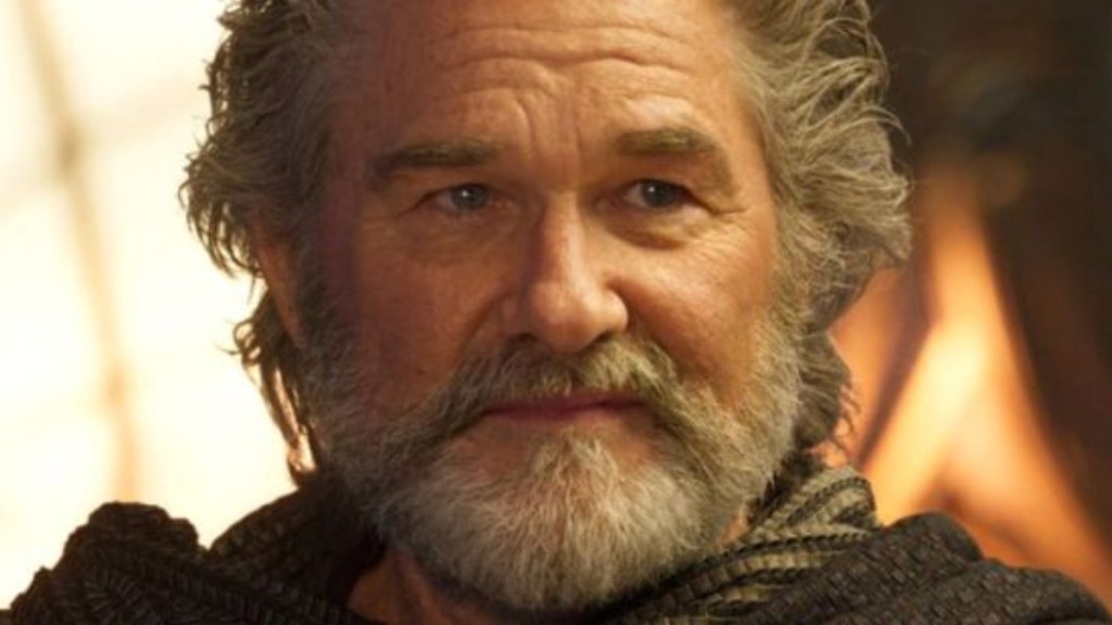 Ego the Living Planet played by Kurt Russel in th MCU's Guardians of the Galaxy Vol. 3