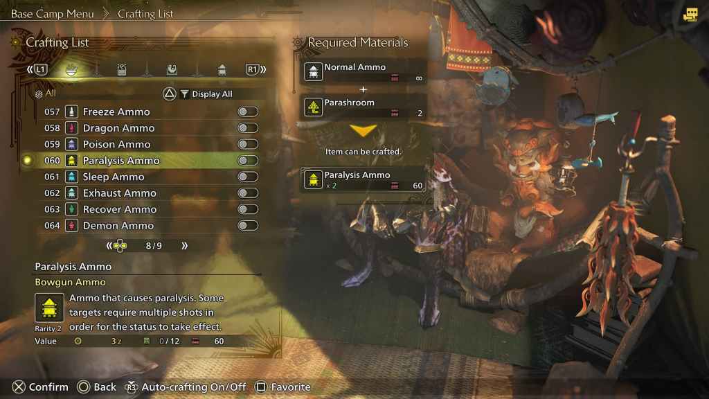 Monster Hunter Wilds Ammo