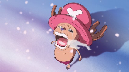 One Piece Chopper crying face