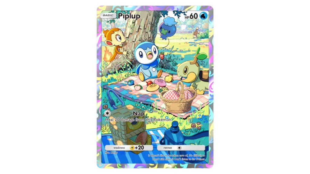 Piplup Promo Card