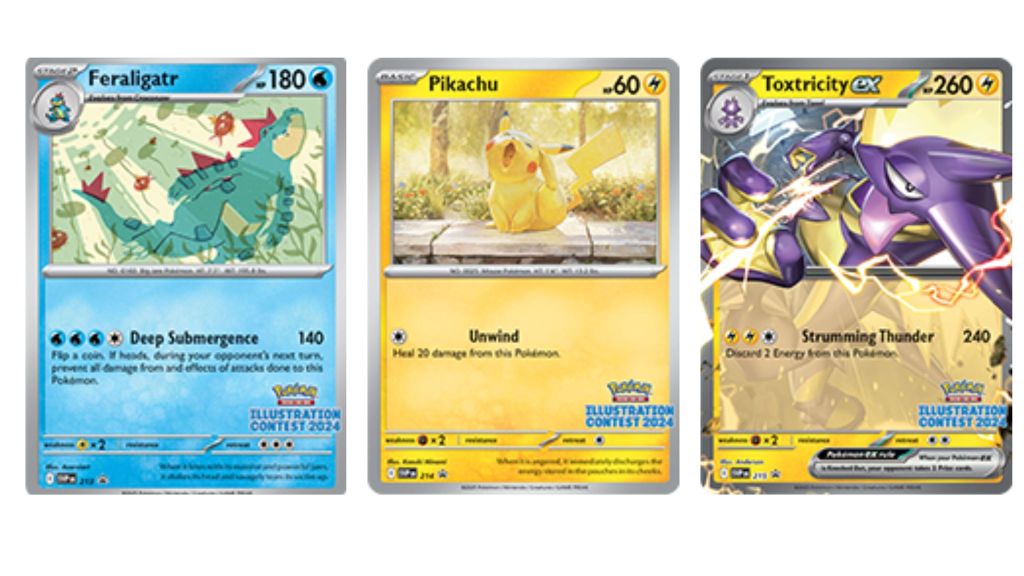 Ganadores de la competencia de ilustración de Pokemon TCG