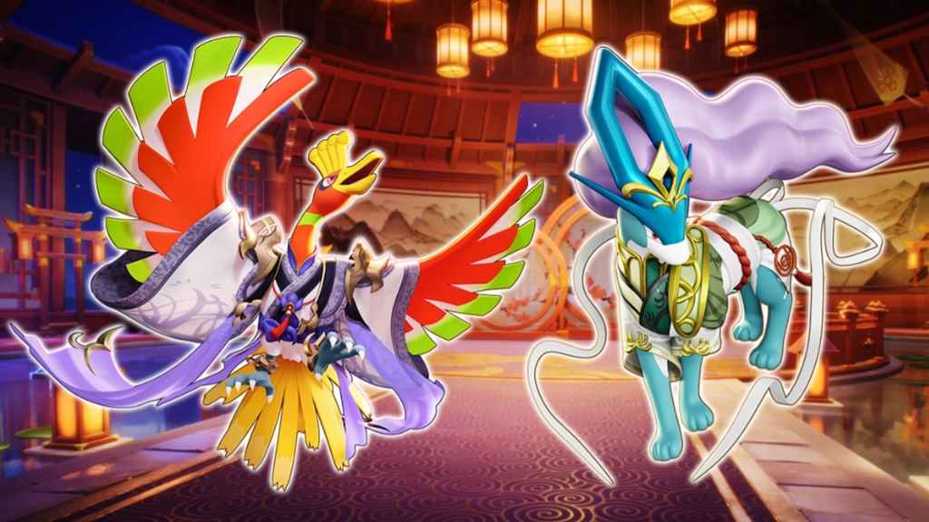 Pokemon Unite Suicune & Ho-Oh Holowear