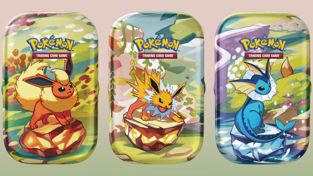 Prismatic Evolutions Mini Tins