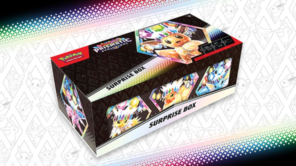 Prismatic Evolutions Surprise Box