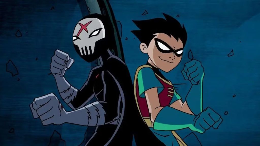 Red X and Robin in 2003 Teen Titans