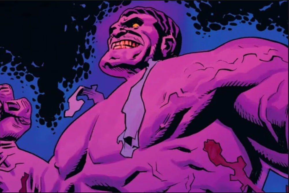 Norman Osborn as the Purple Hulk during the Dark Reign