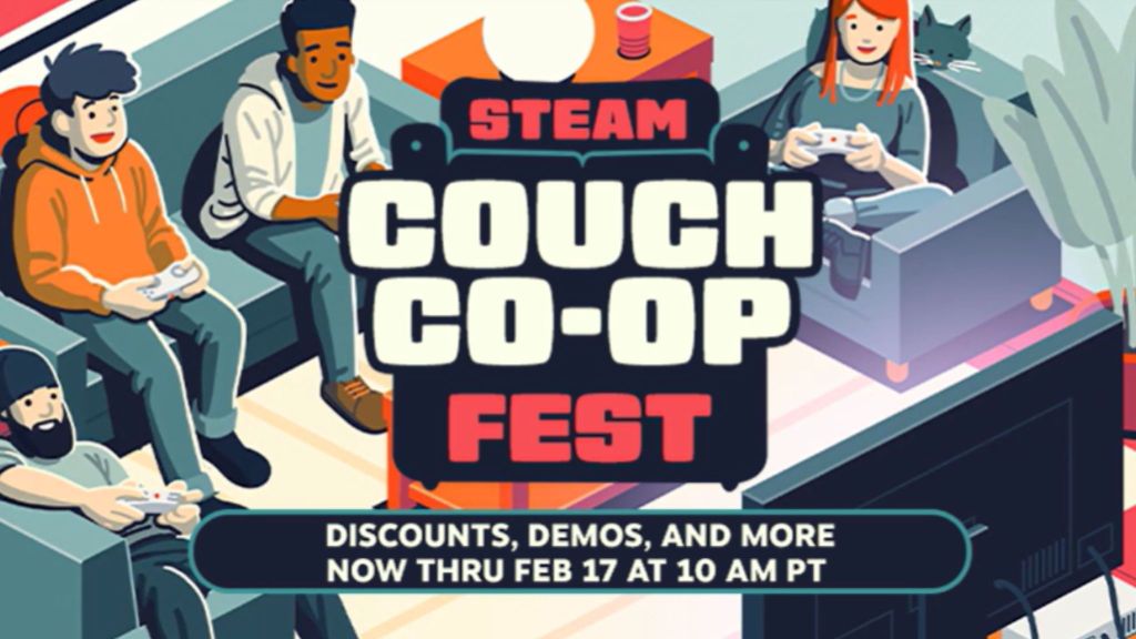 Steam Couch Co-Op Fest Logo