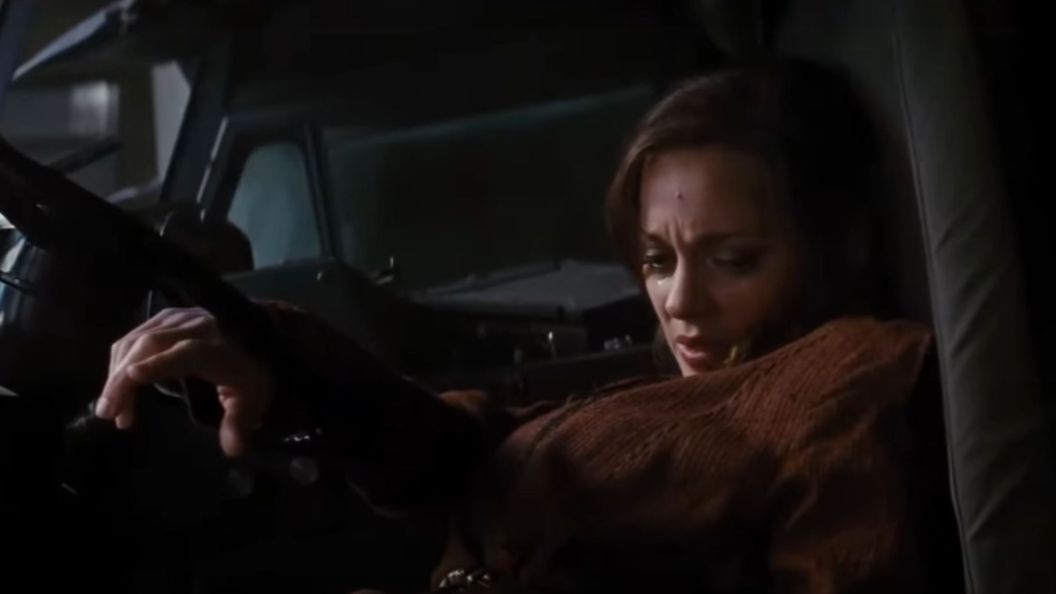 Talia al Ghul dying in truck