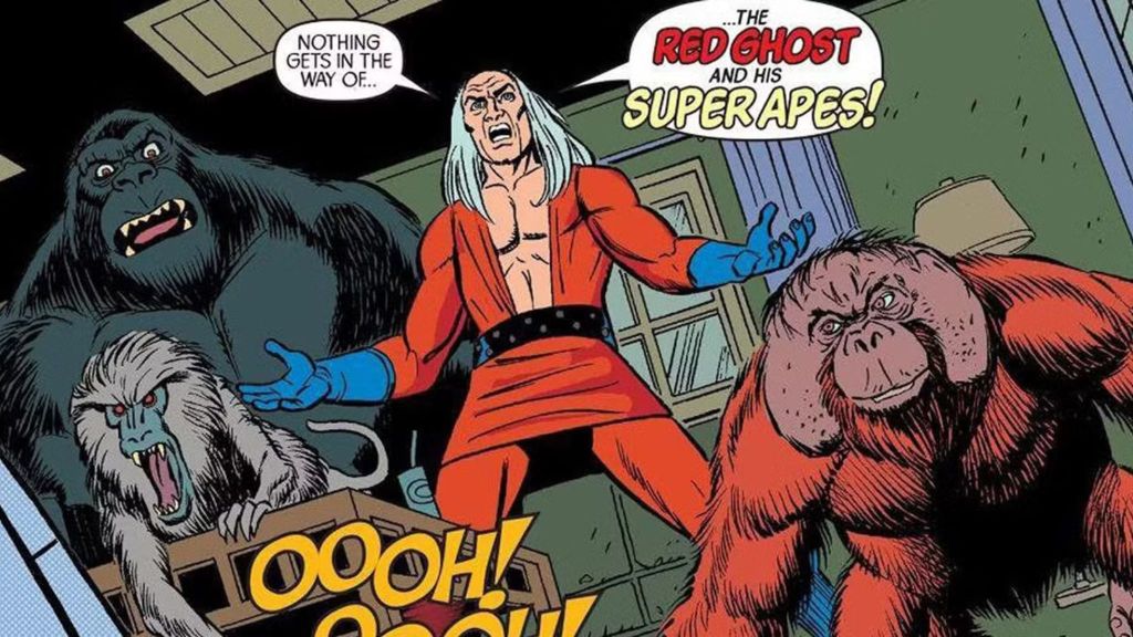 The Red Ghost and his Super Apes in Marvel Comics