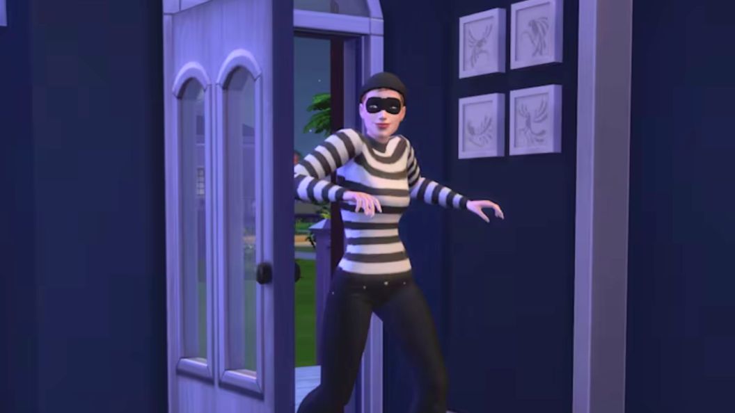 The Sims 4 Burglar Robin Banks