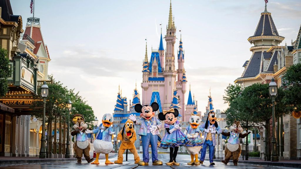 Disney characters in Walt Disney World