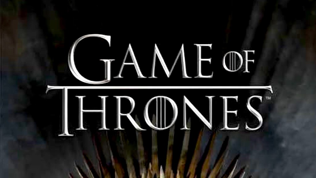 Game of Thrones logo on poster