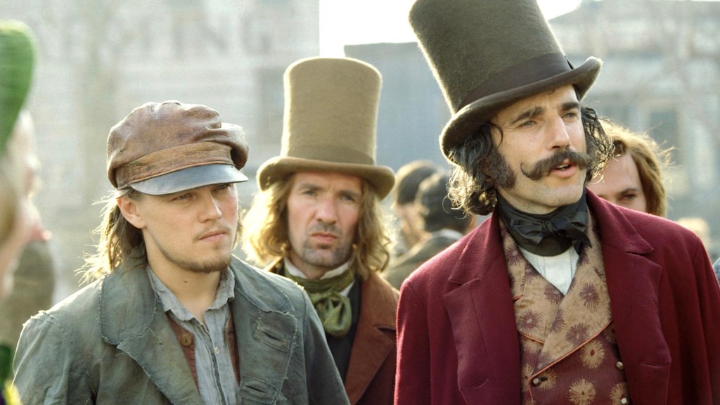 Leonardo DiCaprio and Daniel Day Lewis in Gangs of New York