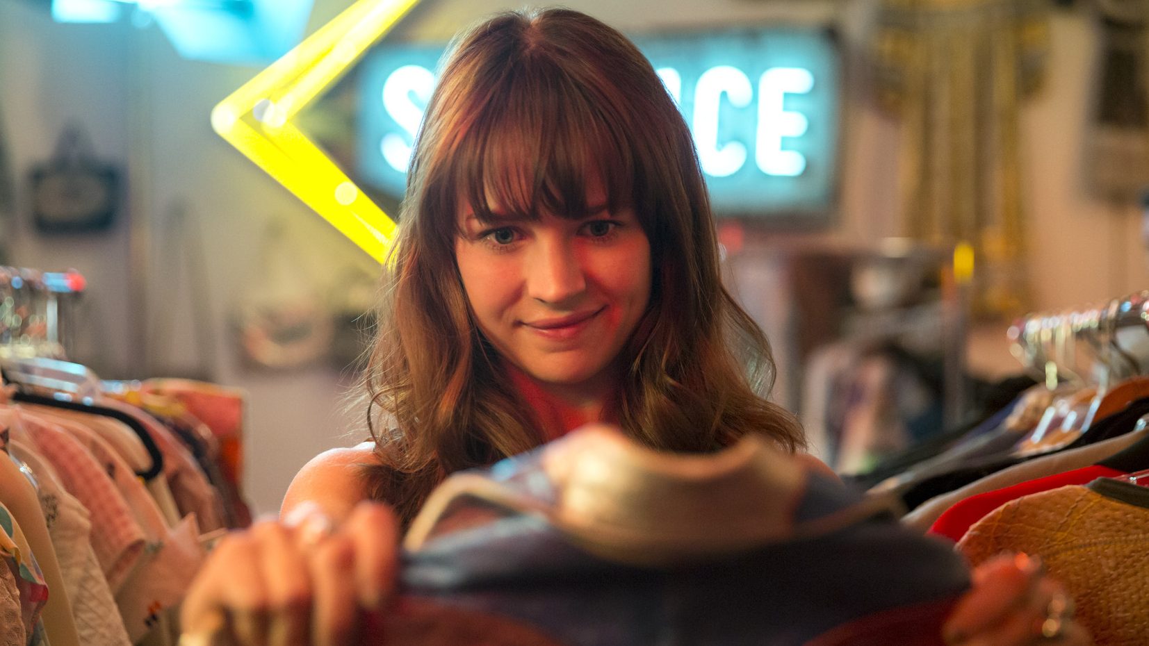 Britt Robertson stars as Sophia in Girlboss. 