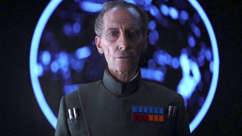 Grand Moff Tarkin em Rogue One: A Star Wars Story